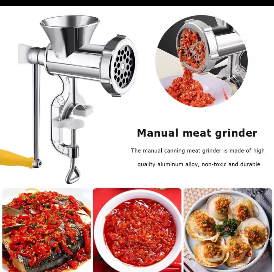 Molino Metalico Triturador De Carne